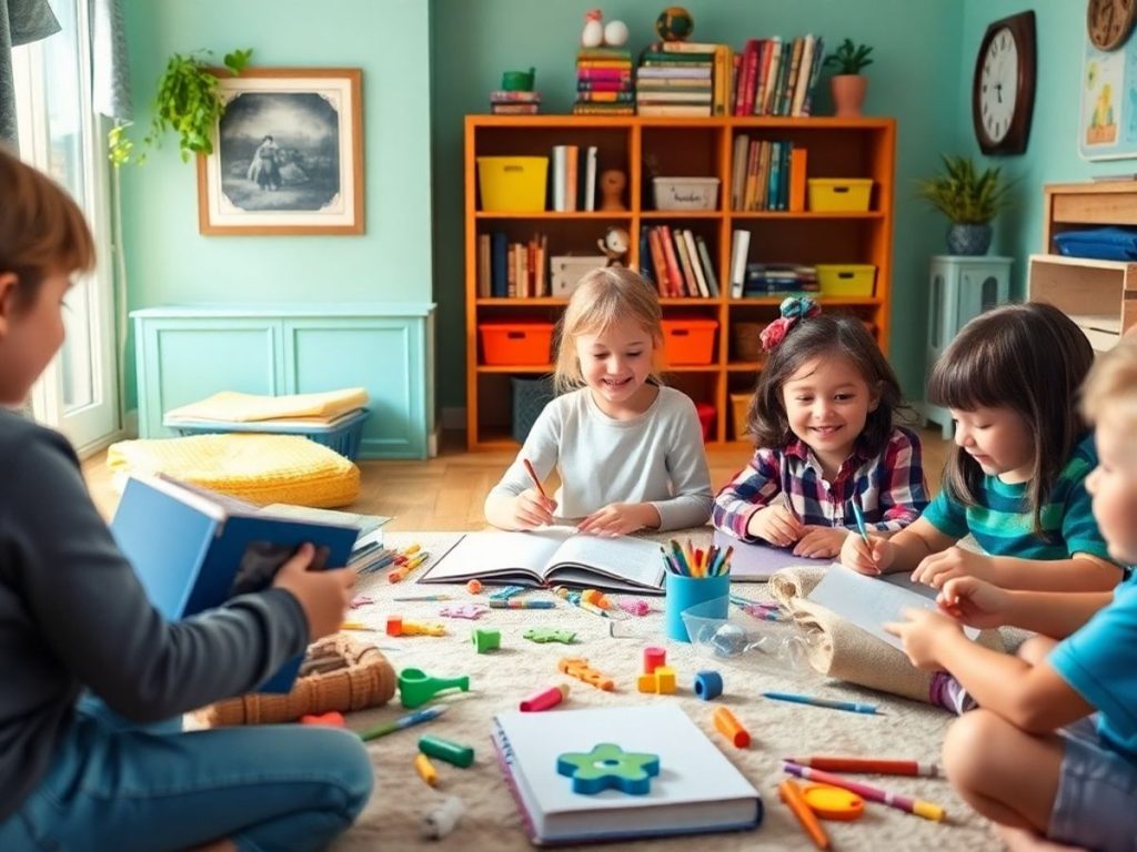 Activități educative pentru copii acasă.